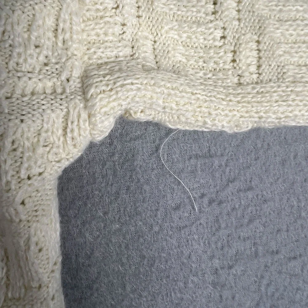VTG Ireland‎ Knit Sweater Mens Large Acrylic 1990s Shamrock Crest St Patricks